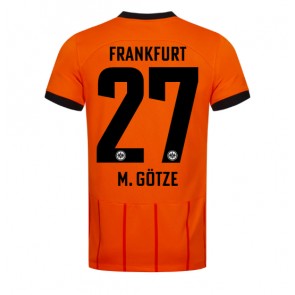 Eintracht Frankfurt Mario Gotze #27 Tredje trøje 2024-25 Kort ærmer